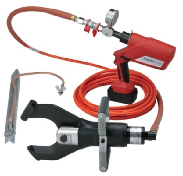 KLAUKE Model ASSGG135L Battery Powered Hydraulic Safety Cutter – New Cutting Head with XXL opening width up to 135mm for Klauke ASSGL and AHP700L pumps