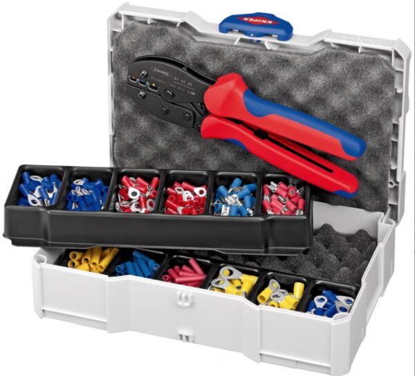 KNIPEX 97 90 21 Crimp Assortment For cable connectors 13 parts