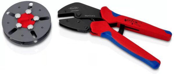 KNIPEX 97 33 LE MultiCrimp® Crimping Pliers with changer magazine, empty
