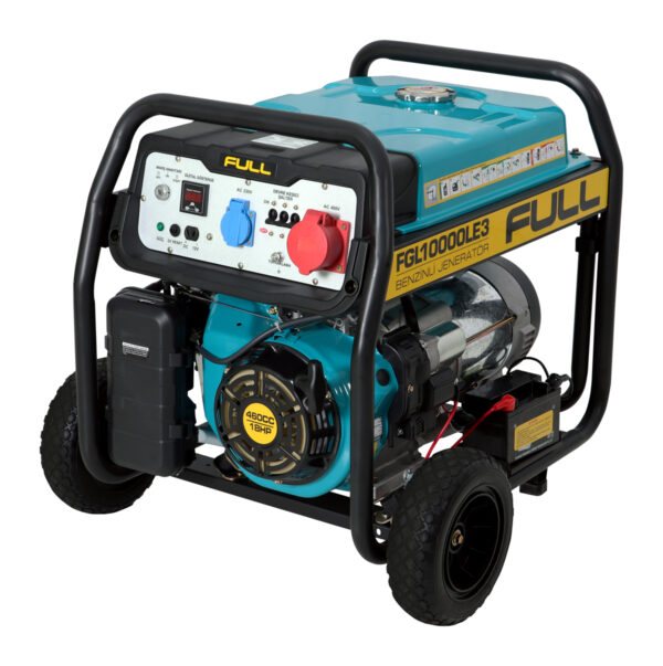 FULL Generator  FGL 10000LE3      Engine Model : 460     Stand By kVA: 10     Stand By kW : 8     Prime kVA: 9,4     Prime kW : 7,5     Rated Current : 13,5