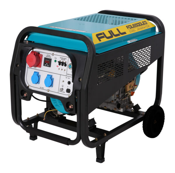 FULL Generator  FDL 6500LE3      Engine Model : 186FA     Stand By kVA: 6,2     Stand By kW : 5     Prime kVA: 5,6     Prime kW : 4,5     Rated Current : 8