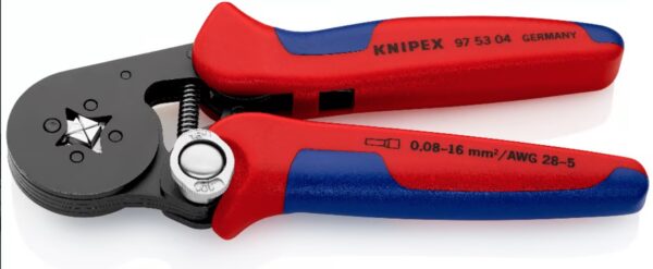 KNIPEX 97 53 04 Self-Adjusting Crimping Pliers for wire ferrules With lateral access