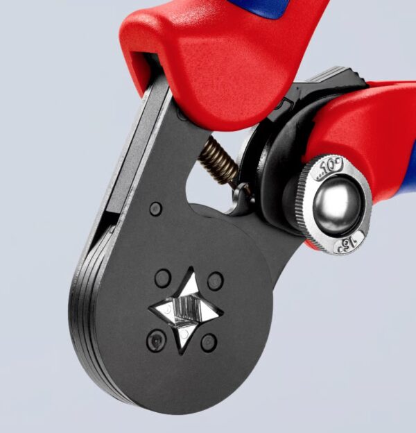KNIPEX 97 53 04 Self-Adjusting Crimping Pliers for wire ferrules With lateral access