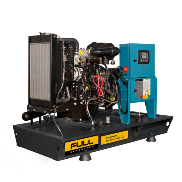 FULL Generator Diesel Generator FP 22 Engine: PERKİNS Engine Model : 404A-22G1 Stand By kVA: 22 Stand By kW : 17,6 Prime kVA: 20 Prime kW : 16 Rated Current : 28,8