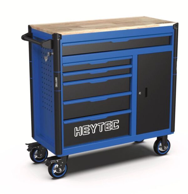 HEYCO/HEYTEC Workshop trolley with 6 drawers, empty Art No. 5081133 Code 50811330120